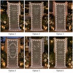 Personalized Lace Engagement Banner – product photo 2