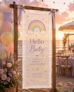 Personalized Baby Shower Banner – product photo 5
