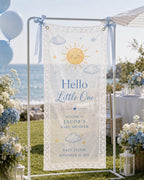 Personalized Baby Shower Banner – main product view