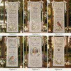 Memorial Lace Banner, Personalized Sheer Remembrance Sign – product photo 2