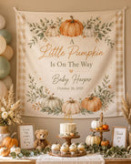 Little Pumpkin Baby Shower Tapestry – main product view