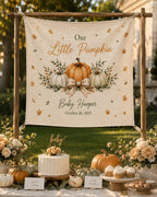 Little Pumpkin Baby Shower Tapestry – product photo 9