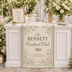 Custom Cocktail Club Wedding Banner – product photo 6