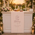 Personalized Wedding Bar Runner – product photo 4