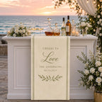 Personalized Wedding Bar Runner – product photo 7