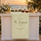 Personalized Wedding Bar Runner – product photo 8