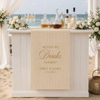 Personalized Wedding Bar Runner – product photo 9