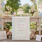 Personalized Baby Shower Sweet Treats Table Runner – main product view