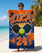 Personalized Pickleball Beach Towel – product photo 8