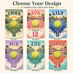 Personalized Tennis Beach Towel – product photo 2