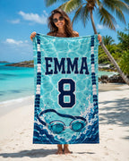 Personalized Beach Towel, Custom Name Pool Towel – product photo 10