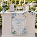 Something Blue Wedding Bar Runner – product photo 5