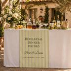 Rehearsal Dinner Table Runner – main product view