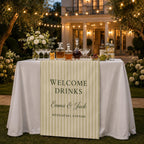 Rehearsal Dinner Table Runner – product photo 9