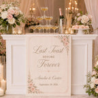 Personalized Wedding Bar Sign, Satin Cocktail Banner – product photo 9
