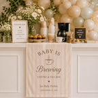 Baby Shower Coffee Bar Runner – product photo 5