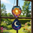 Personalized Sun Moon Suncatcher – product photo 8