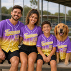 Custom Baseball Jersey, Personalized Team Name Shirt, Gradient Sports Outfit – product photo 6