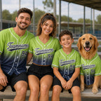 Custom Baseball Jersey, Personalized Team Name Shirt, Gradient Sports Outfit – product photo 7