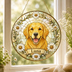 Custom Pet Portrait Glass Suncatcher – product photo 5