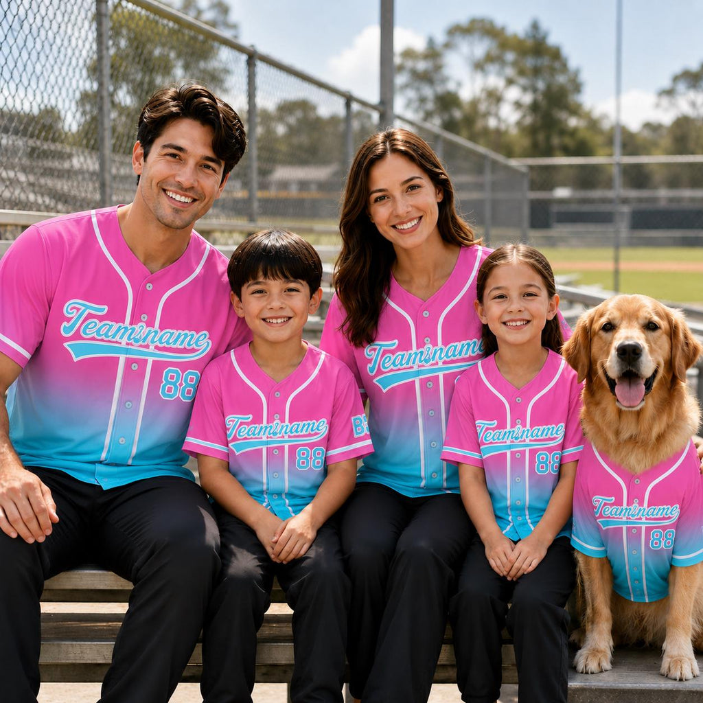 Custom Baseball Jersey, Personalized Team Name, Family Game Day Shirt, Sports Outfit - product image 8