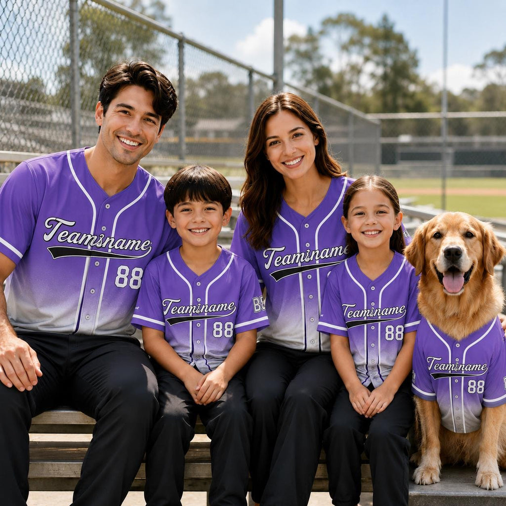 Custom Baseball Jersey, Personalized Team Name, Family Game Day Shirt, Sports Outfit - product image 10