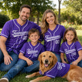 Custom Baseball Jersey, Personalized Team Name Shirt, Family Game Day Outfit - product image 1
