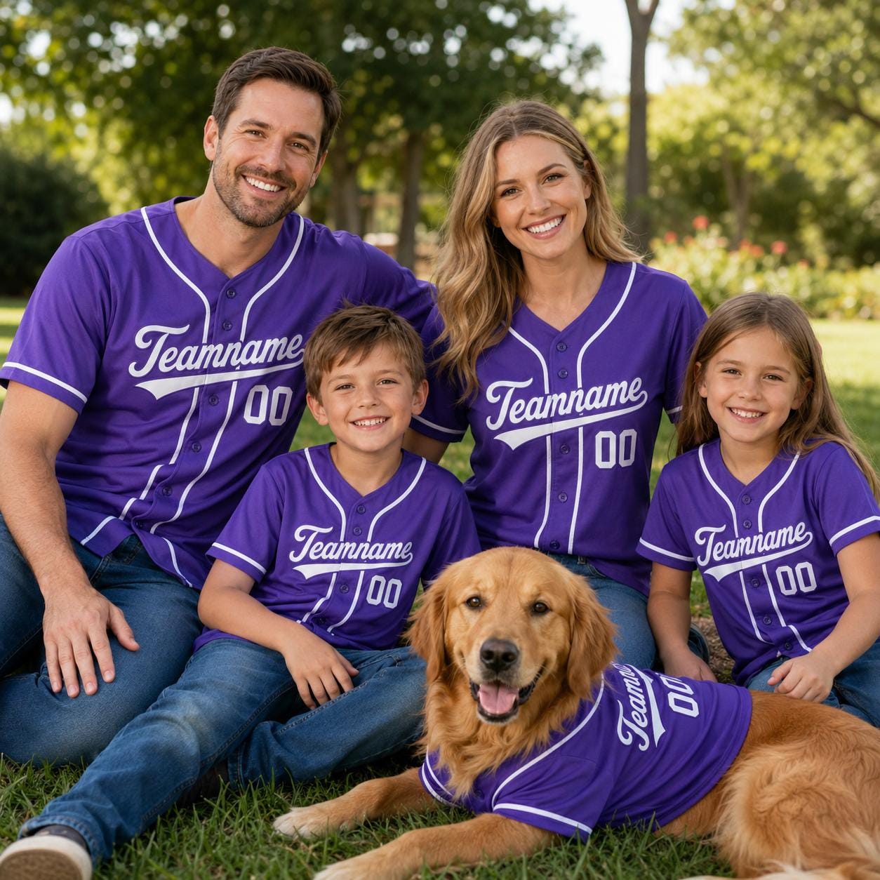 Custom Baseball Jersey, Personalized Team Name Shirt, Family Game Day Outfit - product image 1