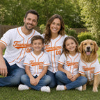 Custom Baseball Jersey, Personalized Team Name Shirt, Family Game Day Outfit – product photo 8