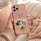 Personalized Photo Collage Tough Phone Case, Custom Family Pet Picture Case, Making Memories Together Phone Cover, Gift for Her