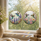 Hummingbird Stained Glass Suncatcher – product photo 6