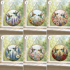 Hummingbird Stained Glass Suncatcher – product photo 2