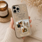Personalized Photo Collage Phone Case, Custom Family Memory Cover, Made in US Tough Case