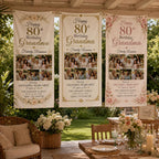 Grandma 80th Birthday Banner – product photo 5