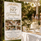 Grandma 80th Birthday Banner – product photo 6