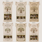 Family Roots Banner, Personalized Family Tree Photo Banner – product photo 2