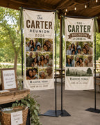 Family Reunion Banner, Personalized Photo Family Sign – product photo 6