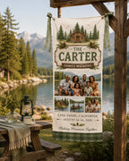 Family Weekend Banner, Personalized Photo Lake Trip Sign – product photo 5