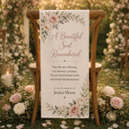 Wedding Memorial Fabric Banner – product photo 7