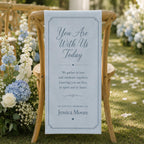 Wedding Memorial Fabric Banner – product photo 8