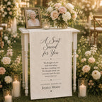 Wedding Memorial Fabric Banner – product photo 10
