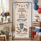 Patriotic Baby Shower Banner – product photo 3