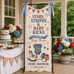 Patriotic Baby Shower Banner – product photo 8