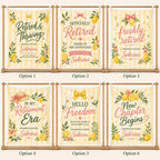 Retirement Linen Tapestry, Personalized Retired And Thriving Banner – product photo 2