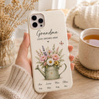 Personalized Grandma Photo Collage Phone Case, Grandkids Picture Gift