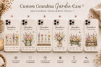 Personalized Grandma Photo Collage Phone Case, Grandkids Picture Gift