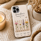 Personalized Grandma Photo Collage Phone Case, Grandkids Picture Gift