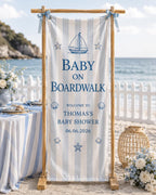 Coastal Baby Shower Fabric Banner – product photo 6