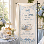 Bridal Tea Party Fabric Banner – product photo 8