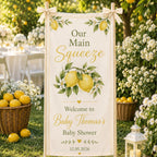 A Little Lemon Baby Shower Banner – product photo 5